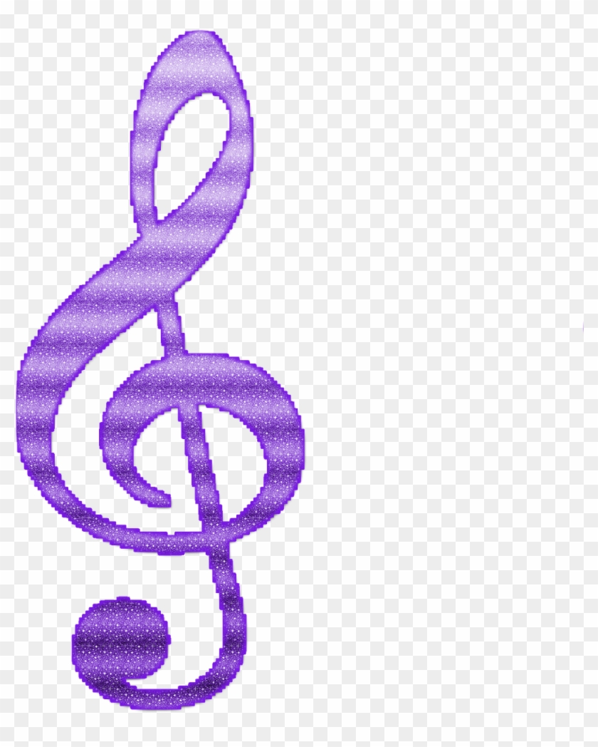 Notas Musicais Png - G Clef Clip Art Transparent Png #2968480