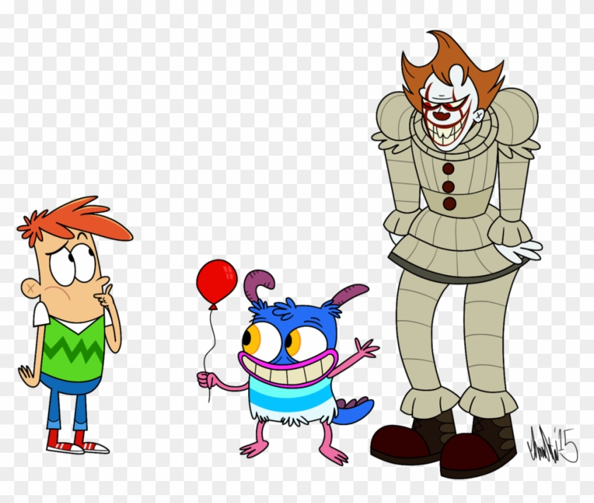 Mikey, Meet Pennywise By Theiransonic - Cartoon Clipart #2968753