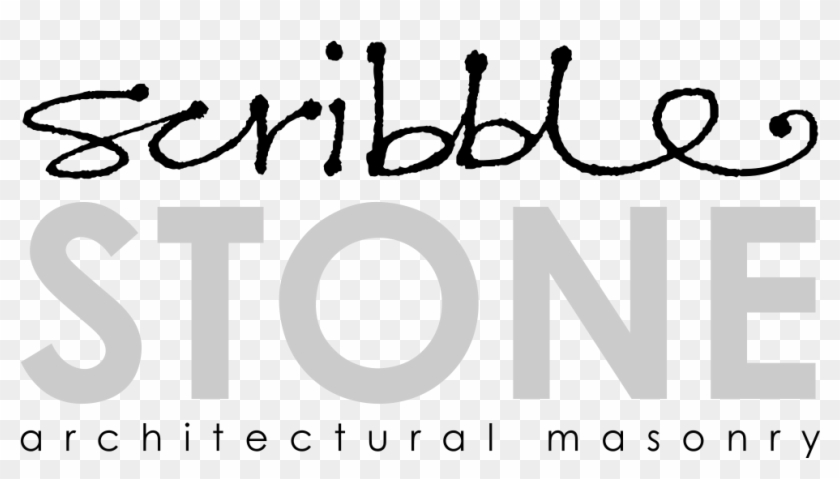 Scribble Stone Sarchitectural Masonry, Hard Landscape - Poster Clipart #2968915