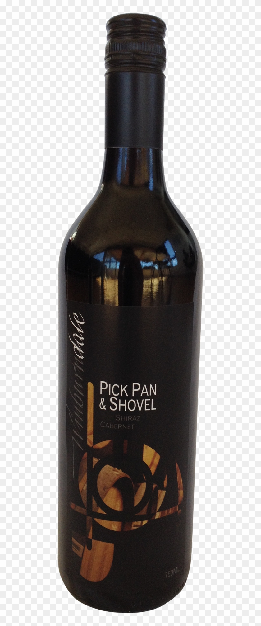 Winburndale Pick Pan & Shovel Shiraz Cabernet - Wine Bottle Clipart