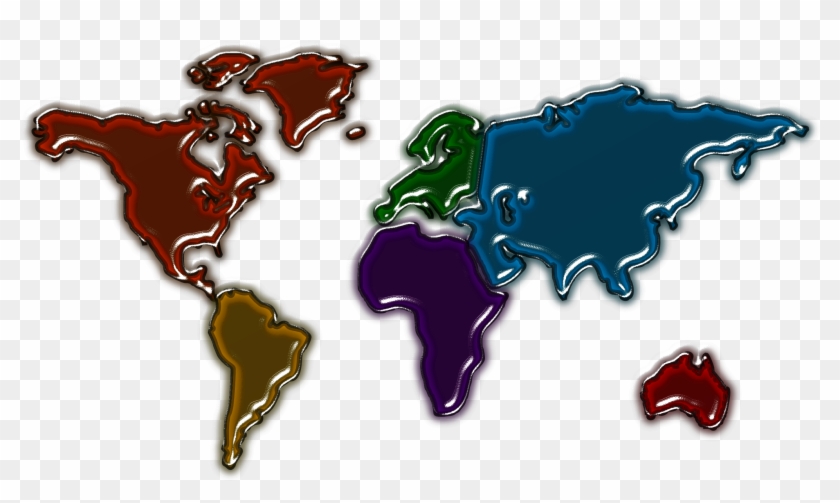Continent America World Map Usa 702343 - Setting Of Around The World In Eighty Days Clipart
