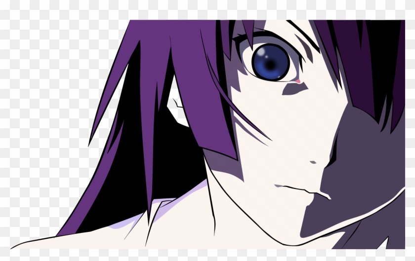 Anime Monogatari Series Senjougahara Hitagi Anime Girls - Hitagi Senjougahara Clipart #2970018