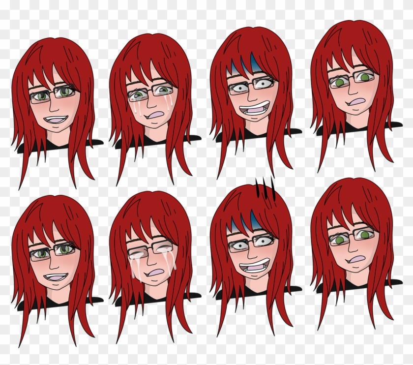 Аниме Голова Clipart