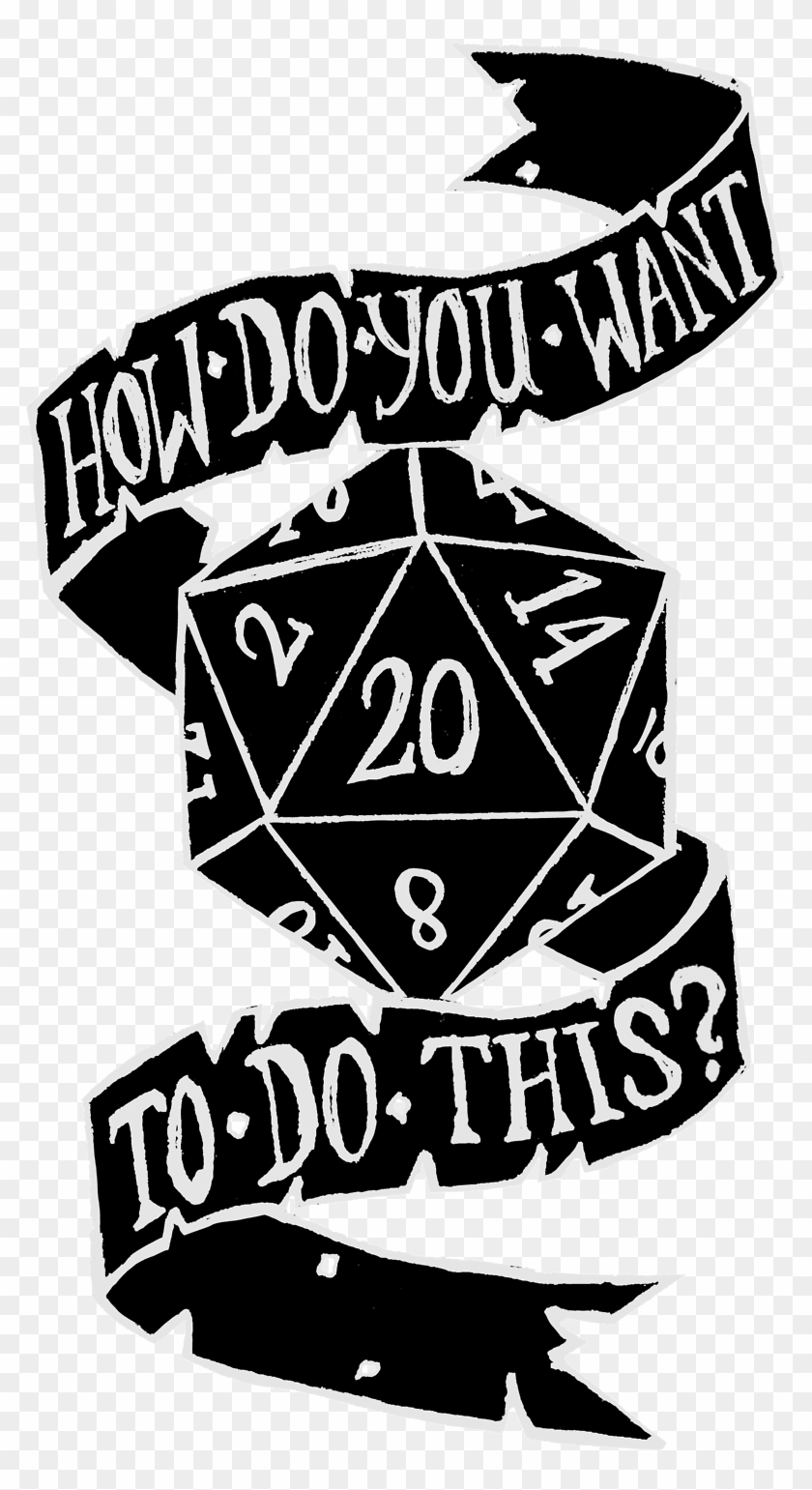 D20 Clipart Critical - Critical Role How Do You Want To Do This - Png Download #2970231