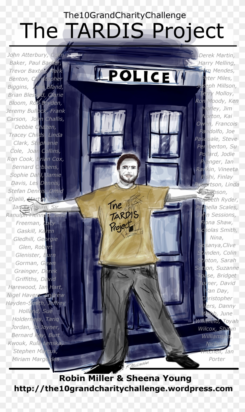 The Tardis - Poster Clipart #2970661