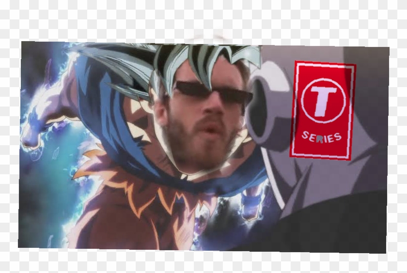 Pewdiepie Goes Ultra Instinct, - Goku Limit Breaker Hd Clipart