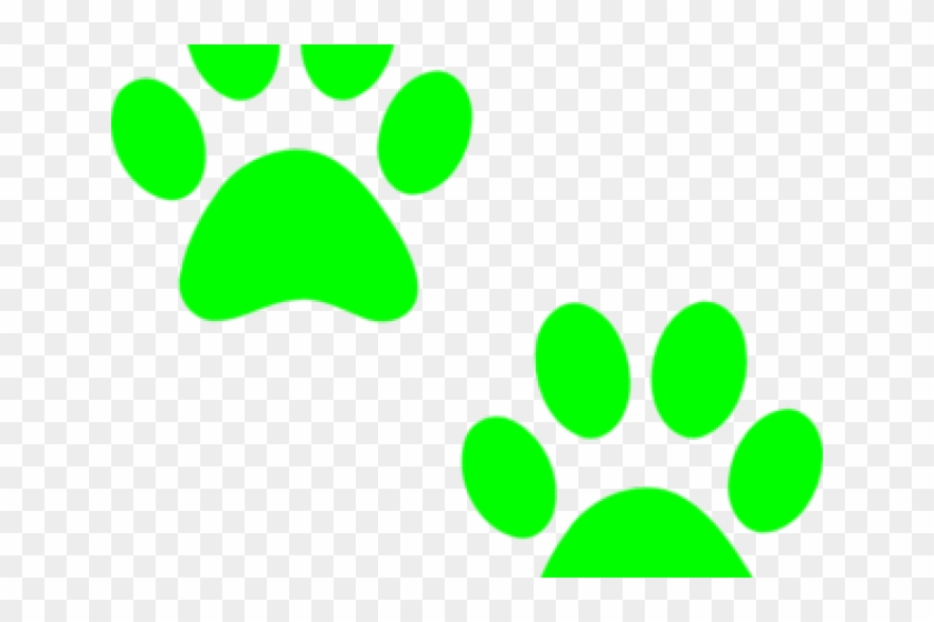 White Paw Print Transparent Clipart