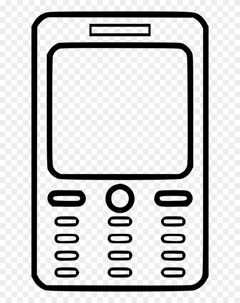 Png File Svg - Feature Phone Clipart