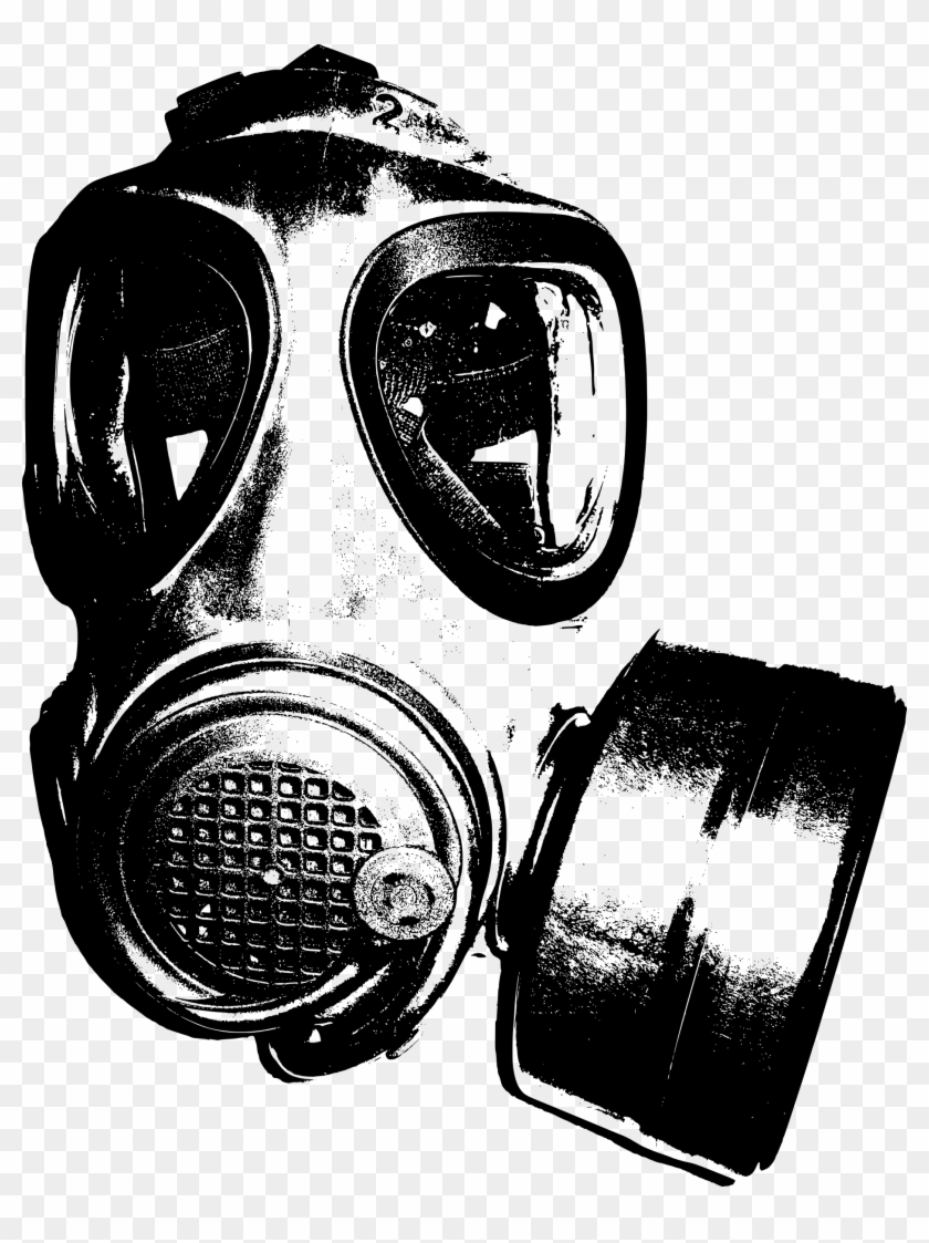 Gas Mask Clipart Big - Gas Mask - Png Download