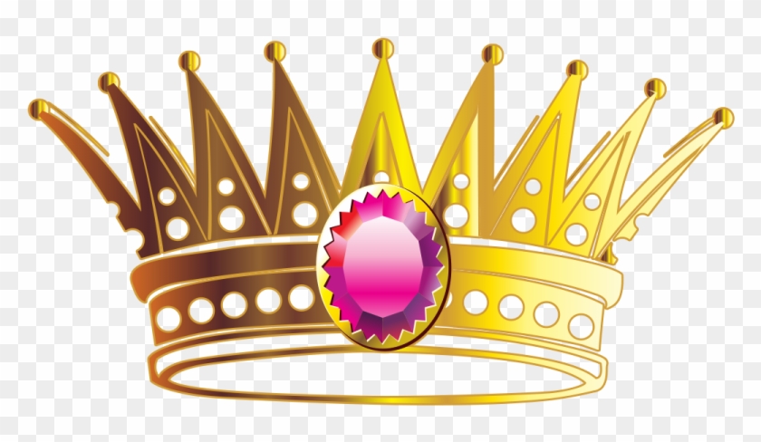 Crown Clipart Transparent Background - Transparent Crown Vector Png #2971614