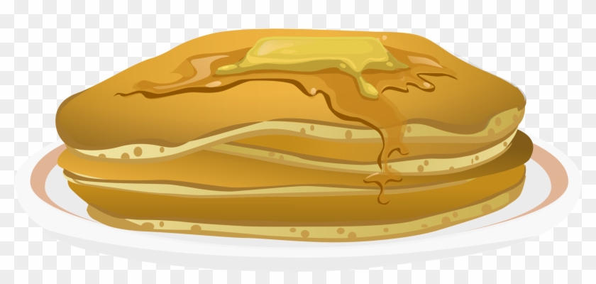 This Free Icons Png Design Of Pancakes From Glitch - Pancakes On A Plate Vector Clipart Transparent Png #2971751