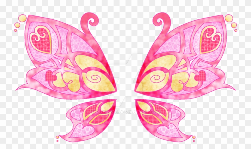Pink Fairy Wings Png Clipart