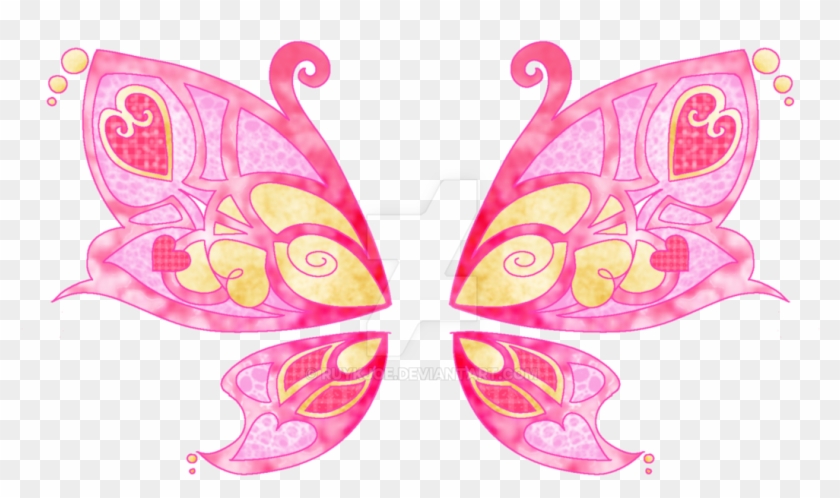 Pink Fairy Wings Png Clipart #2971870