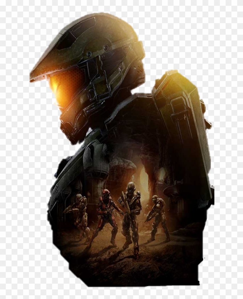 Halo 5 Master Chief - Halo 5 Clipart #2972137
