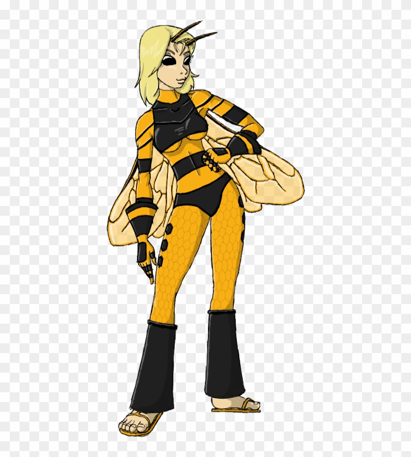 File - Honey-b - Illustration Clipart