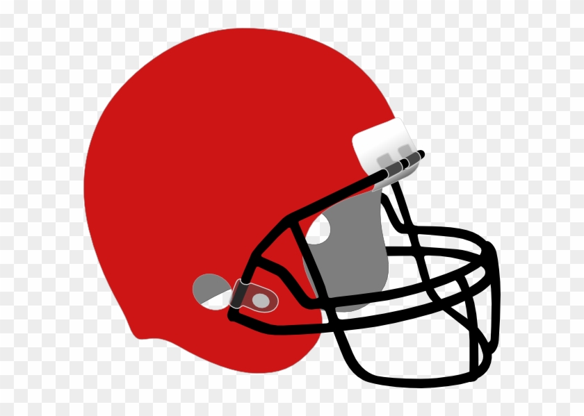 Red Football Helmet Clipart - Png Download #2972613