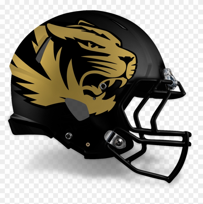 - Missouri Tigers Football Helmet , Png Download - Mizzou Tigers Clipart #2972741