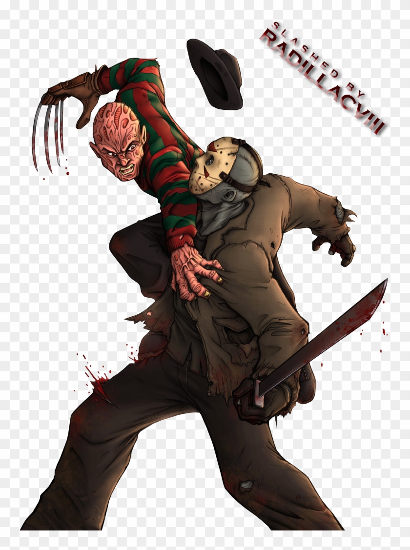 Graphic Library Library Jason Transparent Freddy Vs - Freddy Vs Jason Clipart #2972900