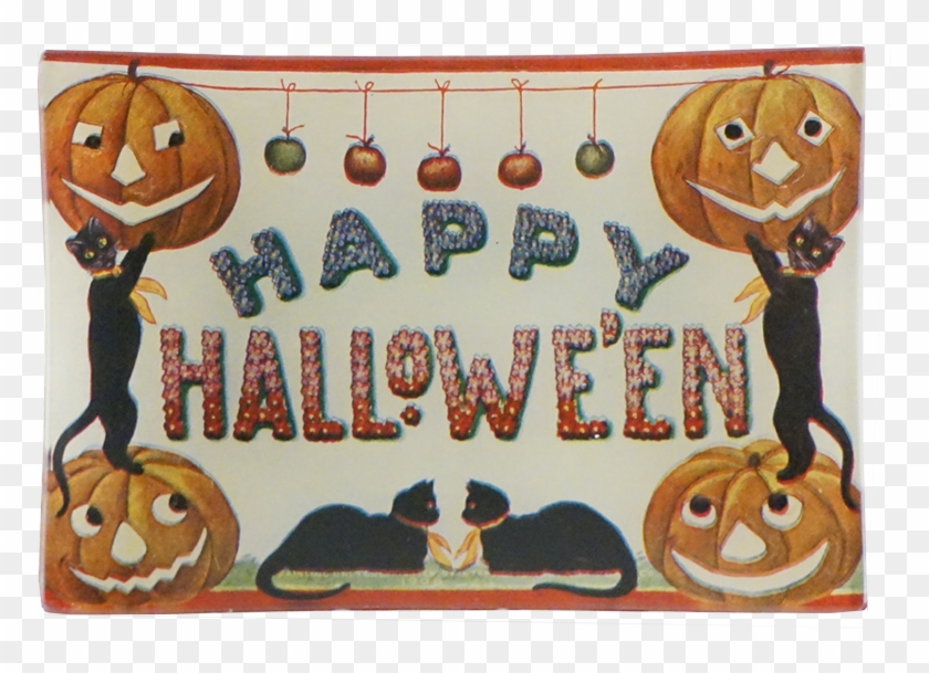 Happy Halloween Old Fashioned Clipart #2974170