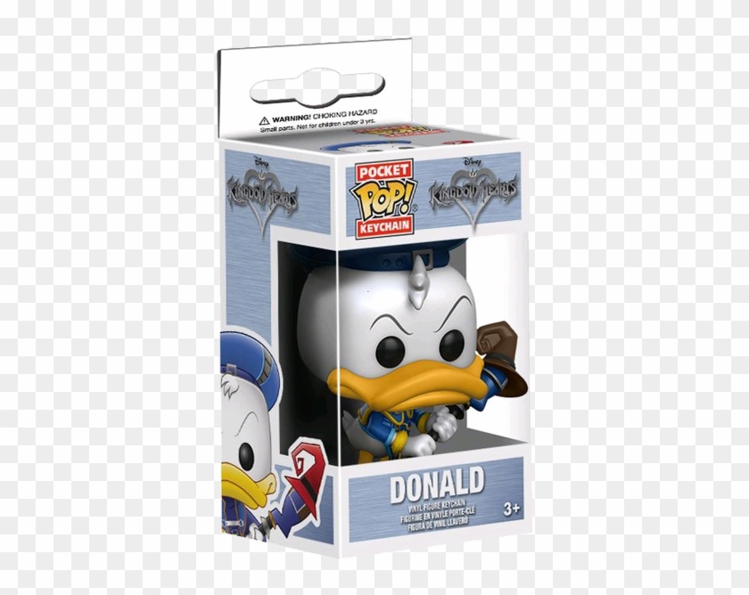 Donald Pocket Pop Keychain - Funko Pop Keychain Kingdom Hearts Clipart