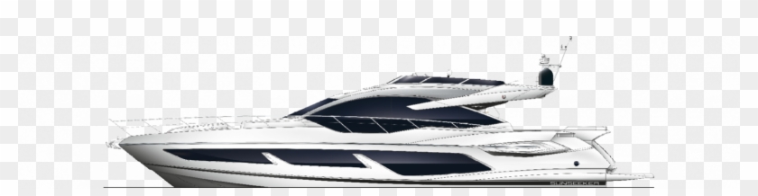 1 - 2 - - Sunseeker New Predator 50 Clipart #2974903