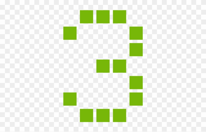 3 - Digital Number 1 To 10 Clipart