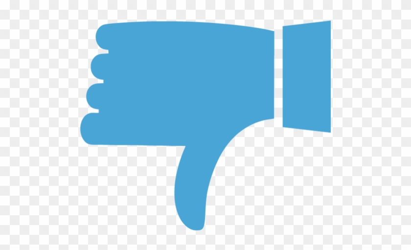 Thumbs Down Icon - Green Thumbs Down Clipart #2975683