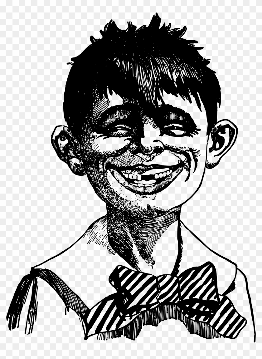 This Free Icons Png Design Of Kid Misssing Front Teeth - Harvey Kurtzman Alfred E Neuman Clipart