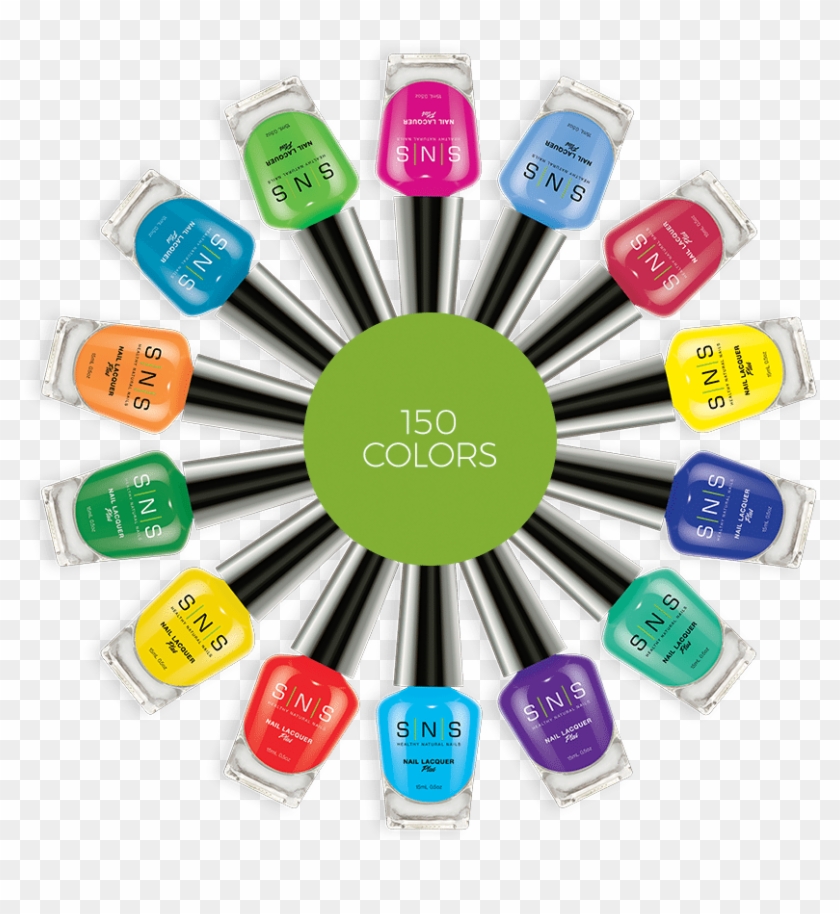 Nail Polish Options - Nail Clipart