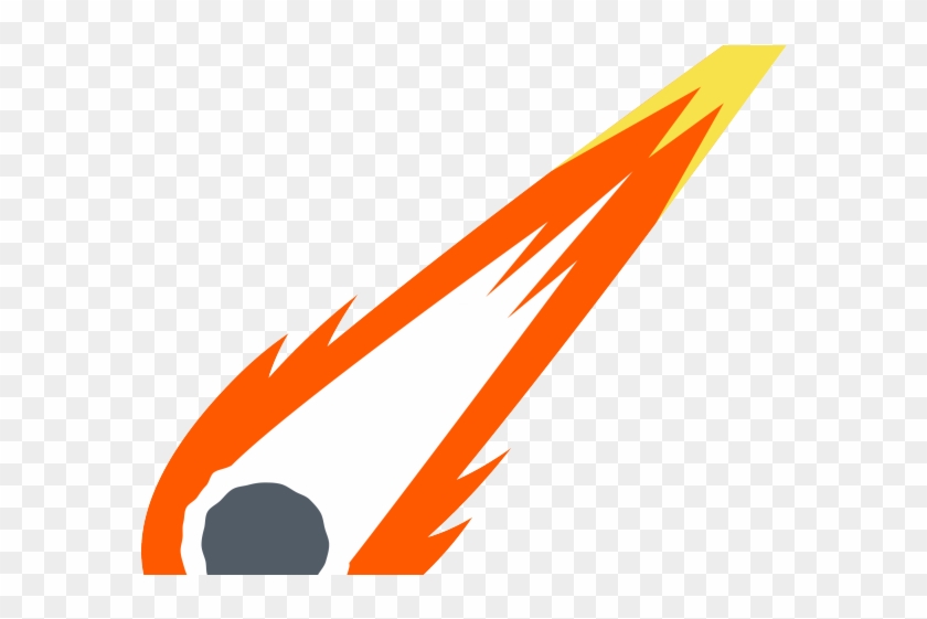 Meteor Clipart Clear Background - Transparent Background Comet Clipart - Png Download