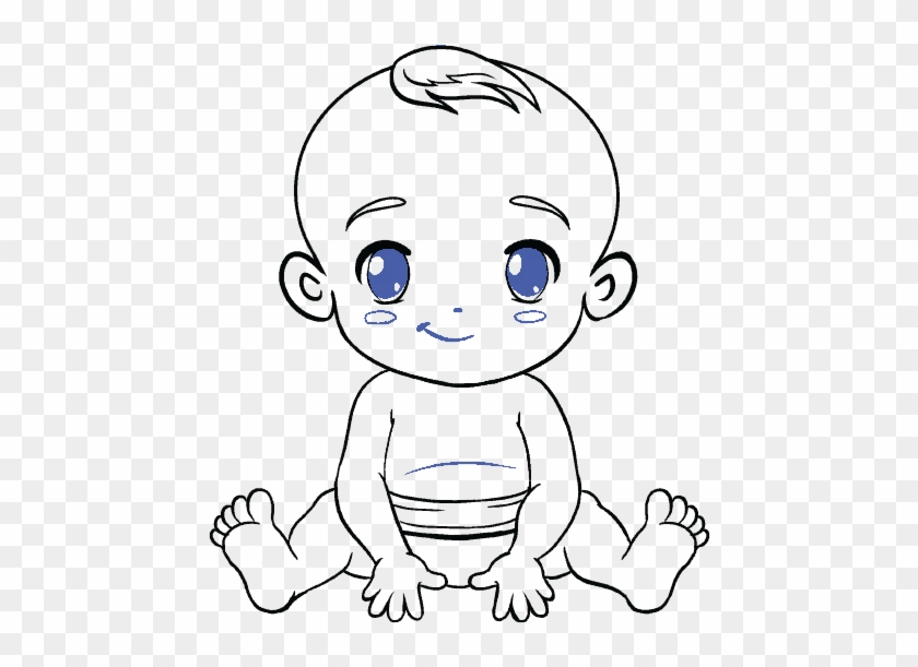 Cute Baby Easy Drawing Clipart #2976520