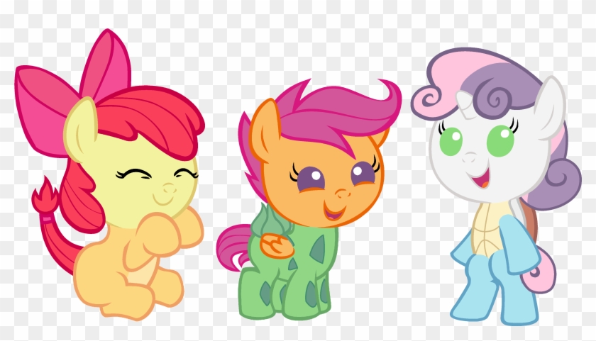 Baby Belle, Baby Pony, Baby Scootaloo, Bulbasaur, Charmander, - My Little  Pony Baby Apple Bloom Clipart (#2976559) - PikPng