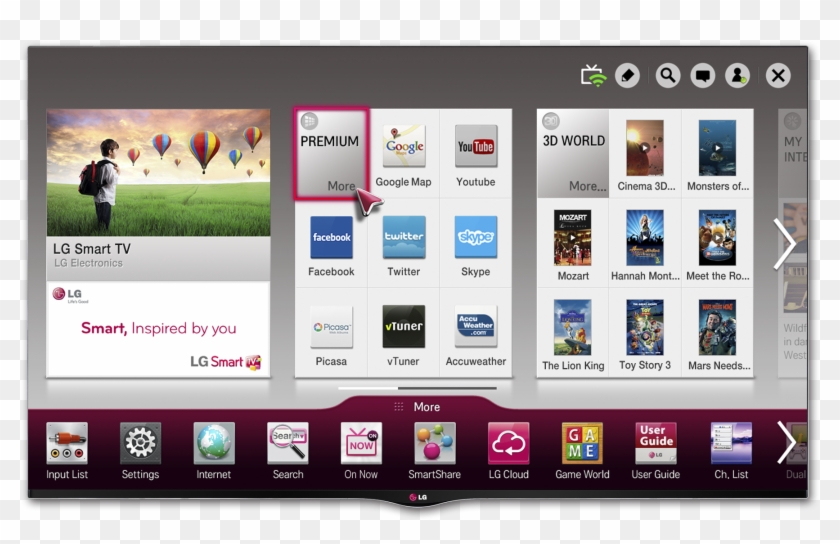 Lg Smart Tv Screen - 27 Inch Smart Tv Lg Clipart