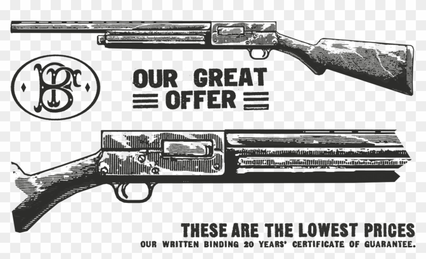 Semi-auto Shotgun - Rifle Clipart #2976795