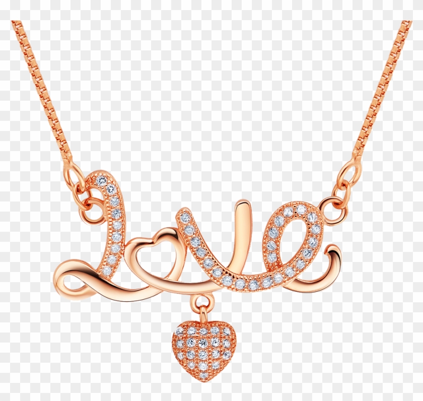 Love Pendant - Necklace Clipart #2976867