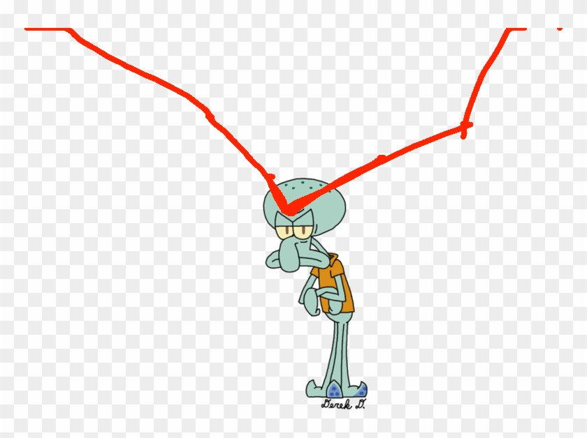 Squidward - Madsomad - Cartoon Clipart