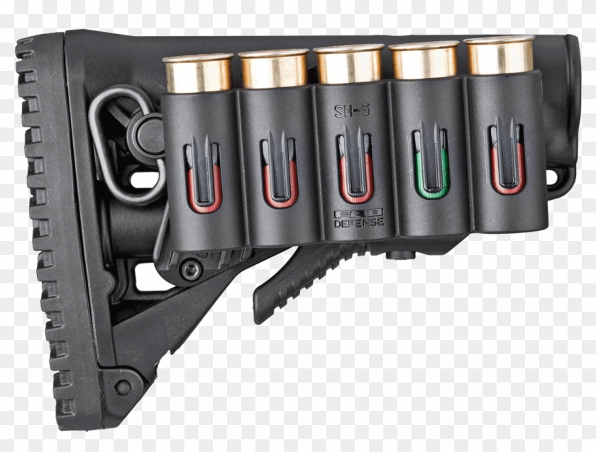 Fab Defense 12 Gauge Shotgun Picatinny Shells Holder - Airsoft Gun Clipart #2976874