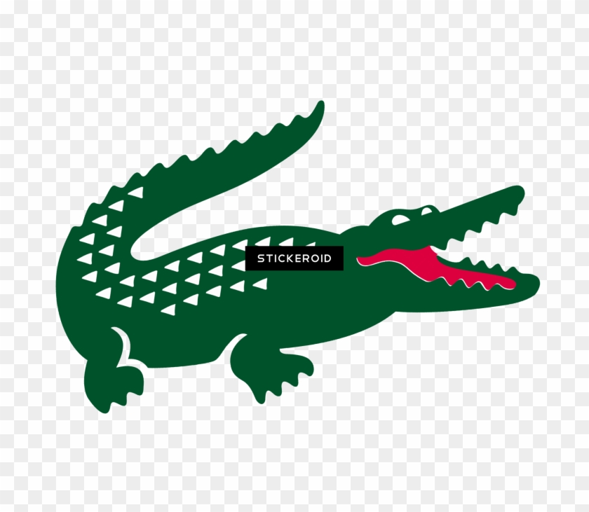 Green And White Logo Alligator , Png Download - Crocodile Logos Clipart