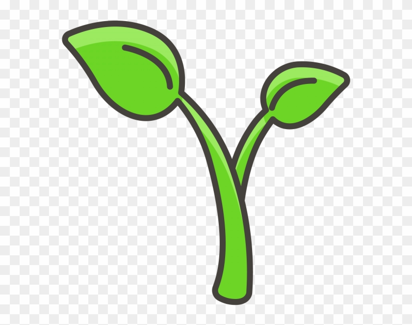 Seedling Emoji Icon - Icon Clipart