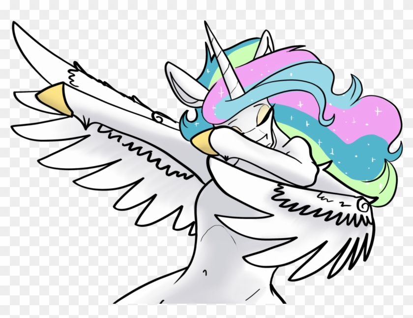 Alicorn, Arm Hooves, Artist - Pony Dab Drawing Clipart #2977324