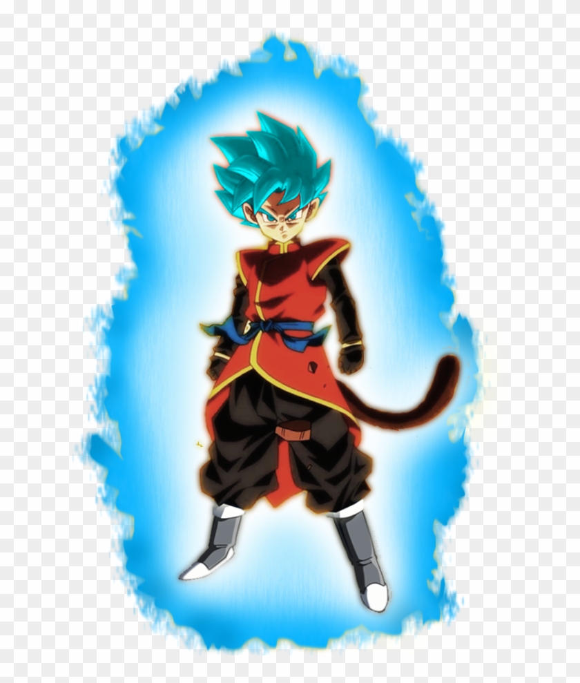 “this Is Super Saiyan Blue ” Dragon Ball Heroes, Make - Super Saiyan Aura Png Clipart