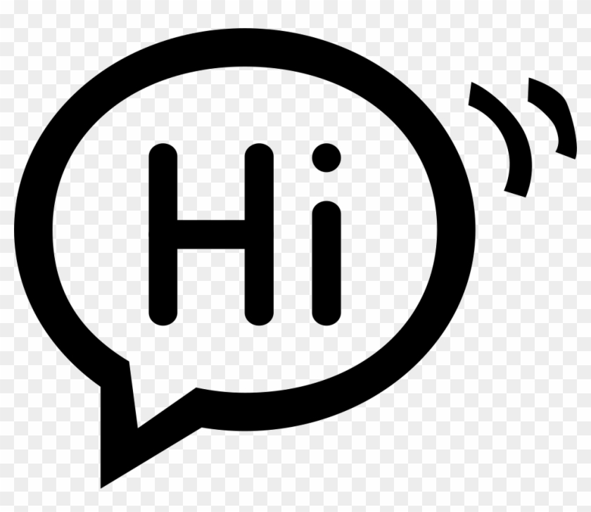 [ Img] - Hi Icon Png Clipart #2977620