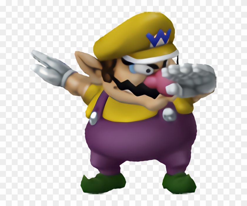 Fellow Mains Which Outfit - Wario Dab Clipart