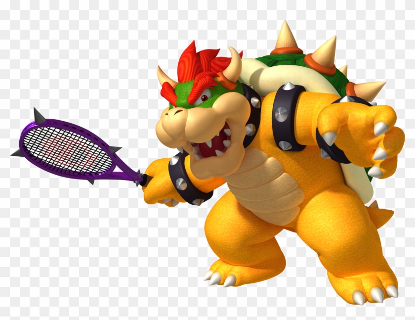 Bowser, Mario, Mario Luigi Bowser S Inside Story, Fictional - Bowser Mario Tennis Aces Clipart