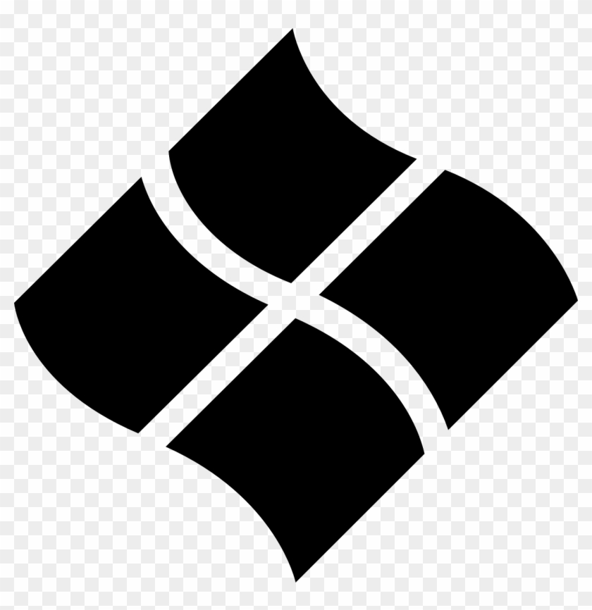 Windows Logo Twist Black Png Image - Ftk Mini Thon Clipart