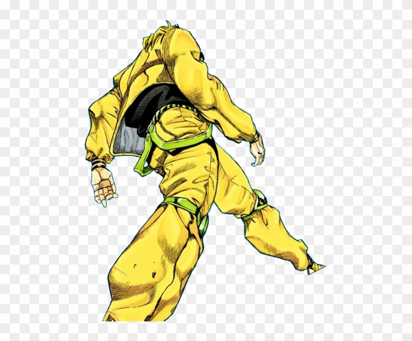 Yellow Fictional Character - Jojo Walking Meme Template Clipart #2978275