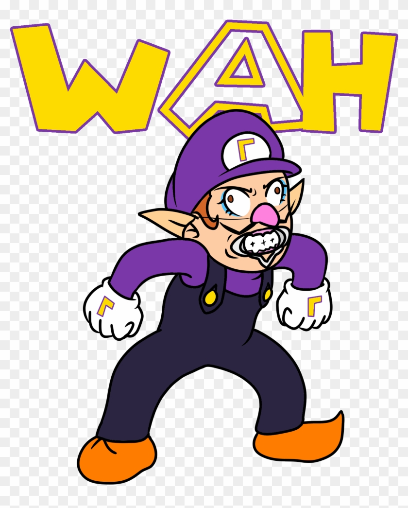I See Everyone Turning Other People Into Waluigi, But - Cartoon Clipart