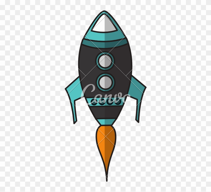 Svg Transparent Missile Drawing Vintage - Cartoon Clipart