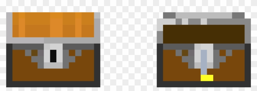 Treasure Chest - Pixel Treasure Chest Png Clipart #2978871