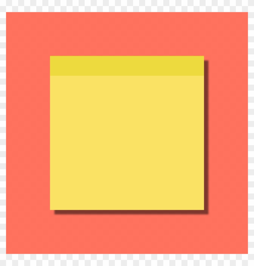 5 3m Post It Note - Colorfulness Clipart #2978882